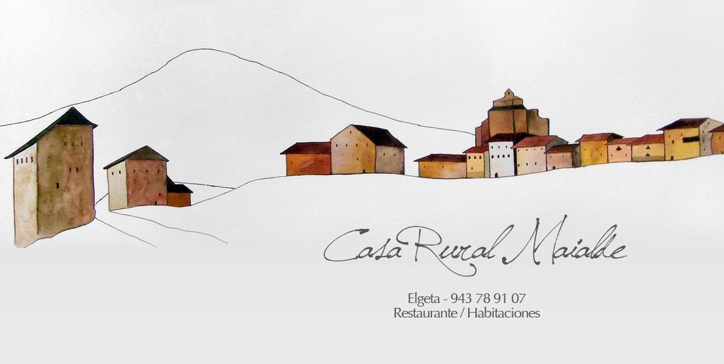 Elgeta Casa Rural Maialde المظهر الخارجي الصورة